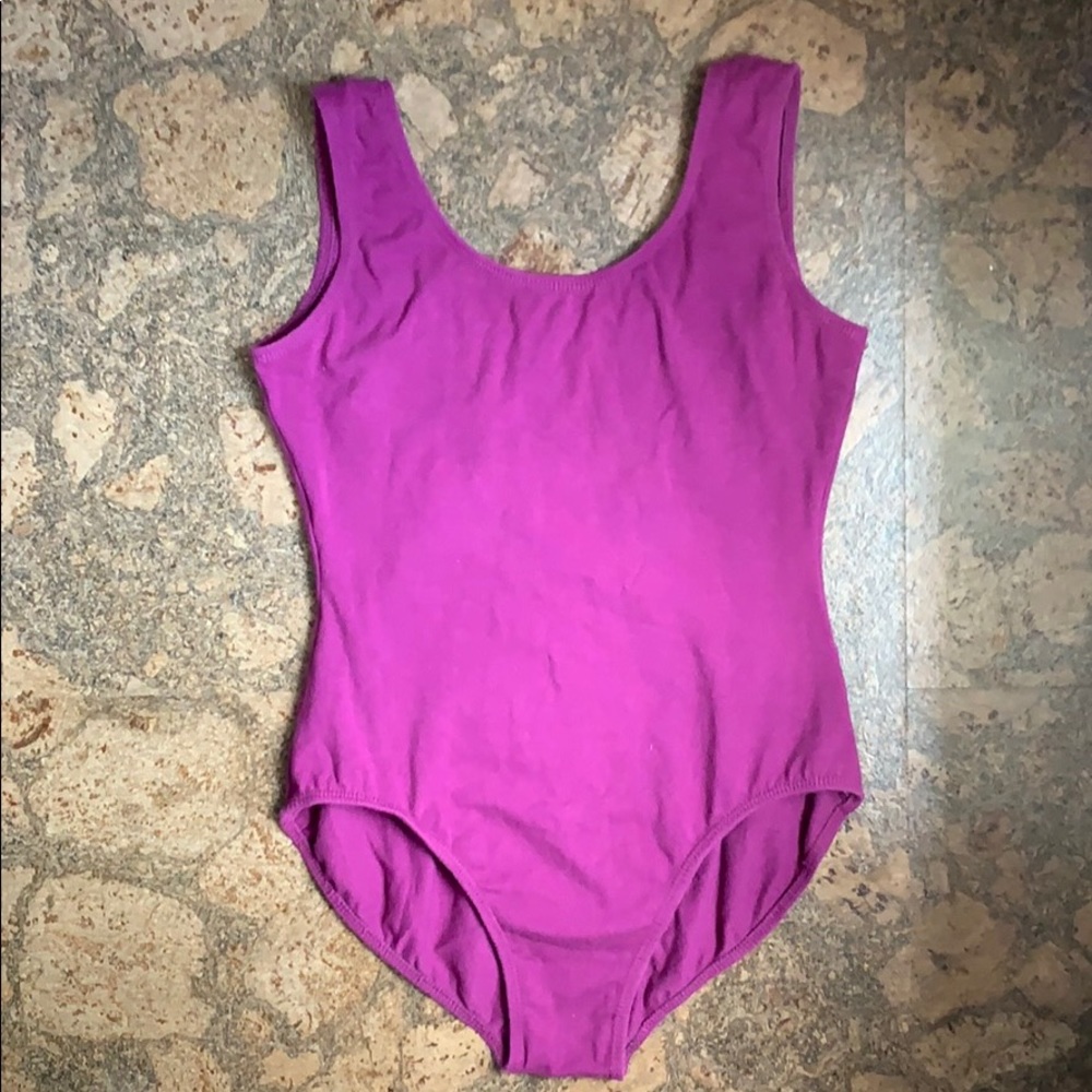 RASPBERRY DANZCUE DANCE LEOTARD